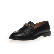 Load image into Gallery viewer, Copenhagen Black Leather Loafer|CS8441NE
