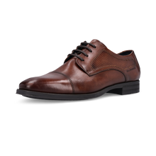 Load image into Gallery viewer, Salamander Cognac Leather Lace-Up Business Shoe|E11AUU0263
