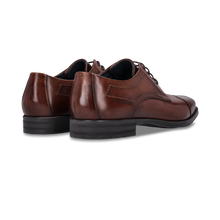 Load image into Gallery viewer, Salamander Cognac Leather Lace-Up Business Shoe|E11AUU0263
