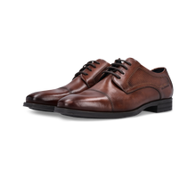 Load image into Gallery viewer, Salamander Cognac Leather Lace-Up Business Shoe|E11AUU0263
