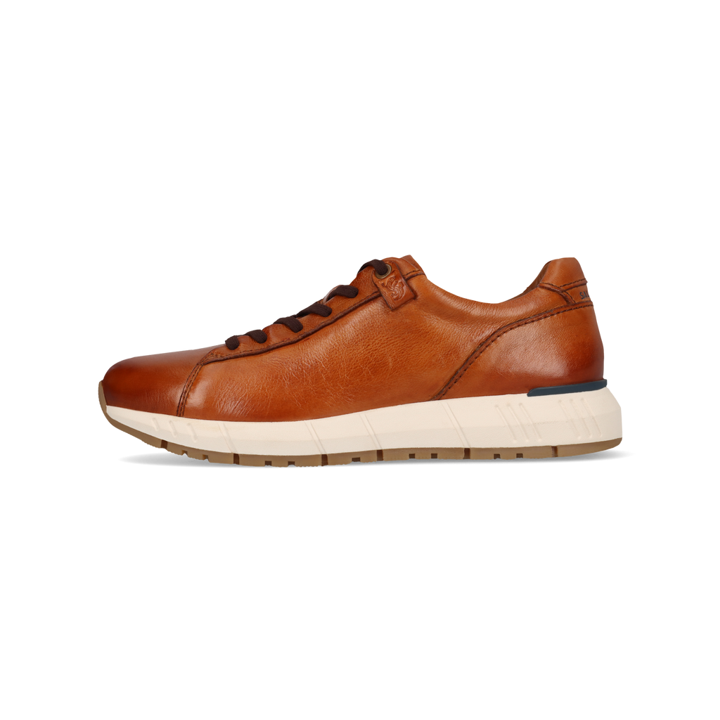 Salamander Tan Leather Trainer|E31ASA0163