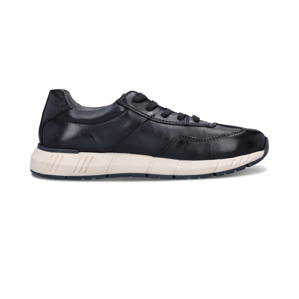 Salamander Navy Leather Trainer|E31ASA0541-