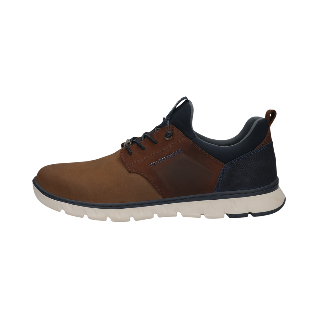 Salamander Brown Laced Trainer |E31ASB6163