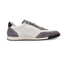 Load image into Gallery viewer, Salamander Light Grey Leather Trainer|E31AWA0312
