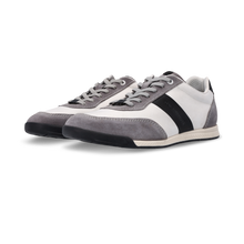 Load image into Gallery viewer, Salamander Light Grey Leather Trainer|E31AWA0312
