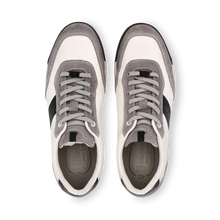 Load image into Gallery viewer, Salamander Light Grey Leather Trainer|E31AWA0312
