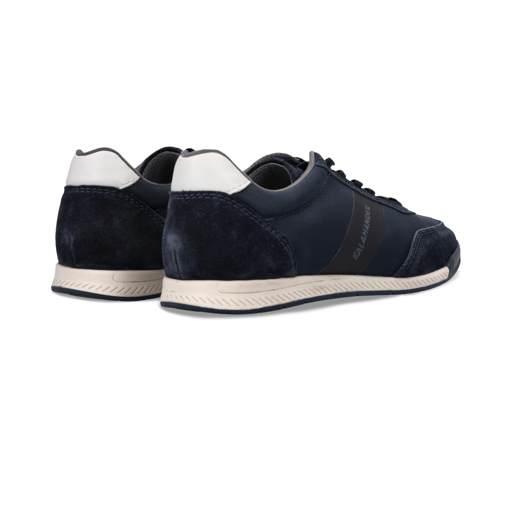 Salamander Navy Leather Trainer|E31AWA0341