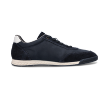 Load image into Gallery viewer, Salamander Navy Leather Trainer|E31AWA0341
