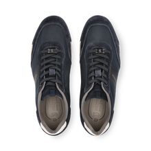 Load image into Gallery viewer, Salamander Navy Leather Trainer|E31AWA0341
