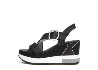 NeroGiardini E513604D10- Wedge Sandal.