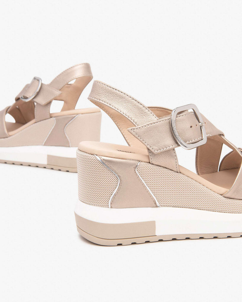 NeroGiardini E513605D67- Wedge Sandal.