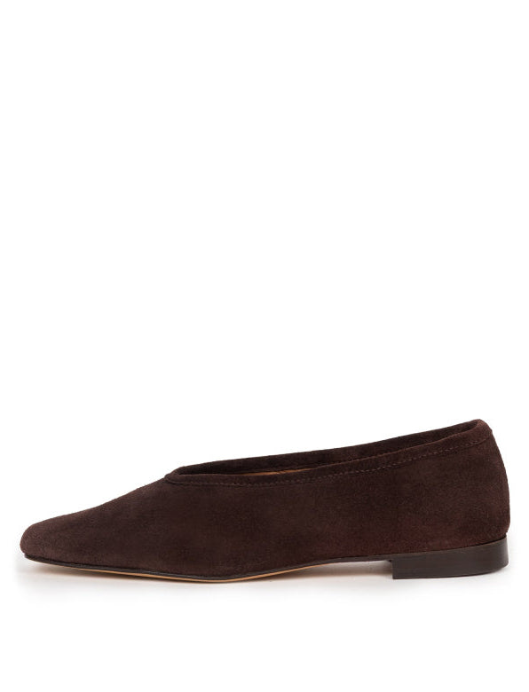 Bobbies Brown Suede Pump|EDI03