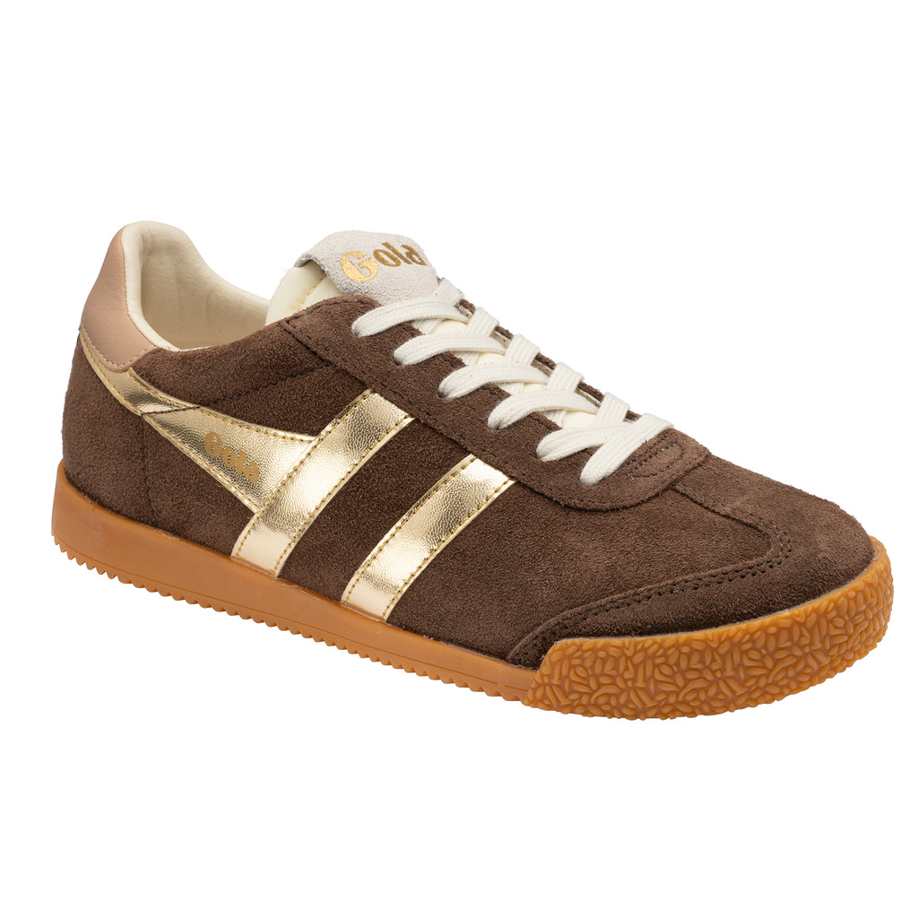 Gola Elan Dark Brown Trainer|CLB790TY2