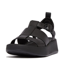 Load image into Gallery viewer, Fitflop Black Leather Fisherman Sandal|HV1001
