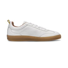 Load image into Gallery viewer, Salamander White and Silver Leather Trainer|F31ARN0320
