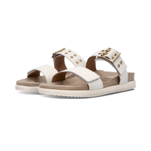 Load image into Gallery viewer, Salamander Beige Leather Sandal|F31AS39021
