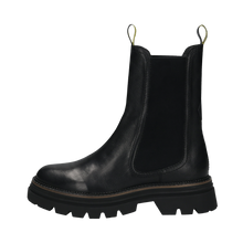Load image into Gallery viewer, Salamander Black Leather Mid Calf Chelsea Boot|F31AUP3010
