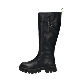 Salamander Black Leather Knee High Boot|F31AUP3210
