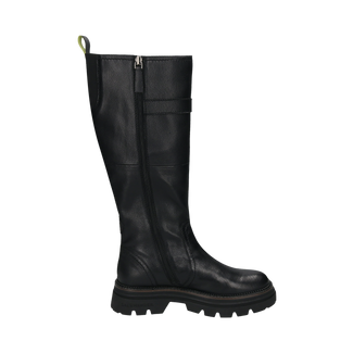 Salamander Black Leather Knee High Boot|F31AUP3210