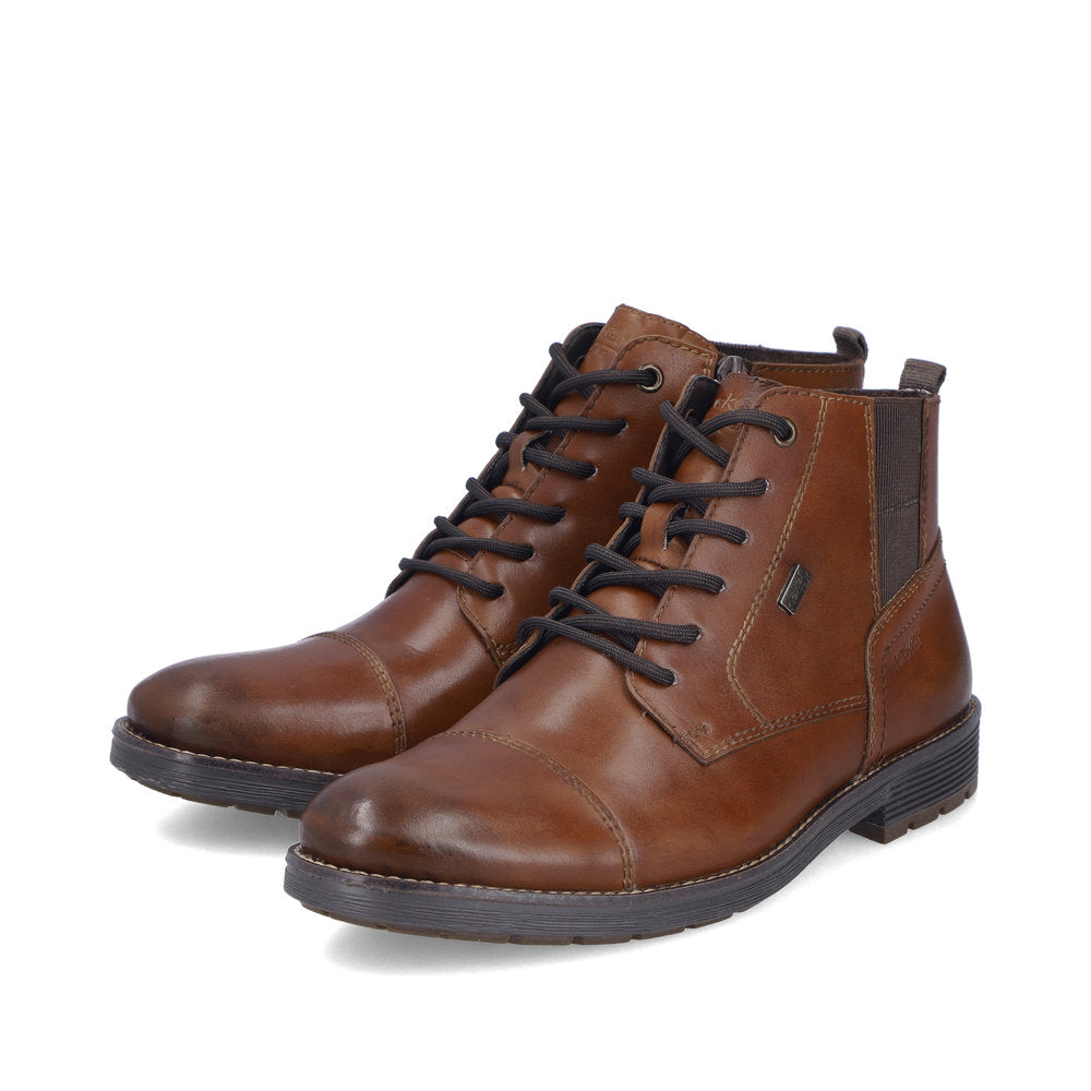 Rieker Wide Fit Brown Ankle Boot|F451224