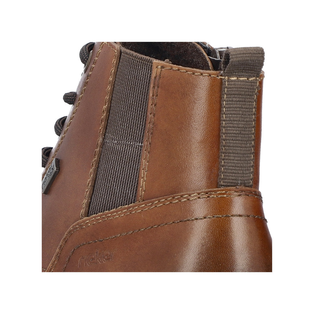 Rieker Wide Fit Brown Ankle Boot|F451224