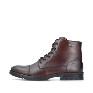 Rieker Wide Fit Chocolate Brown Ankle Boot|F454625