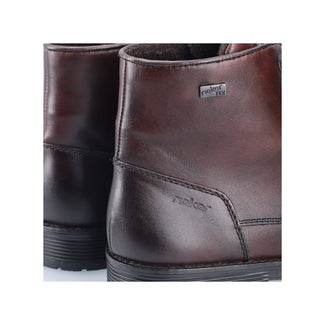 Rieker Wide Fit Chocolate Brown Ankle Boot|F454625
