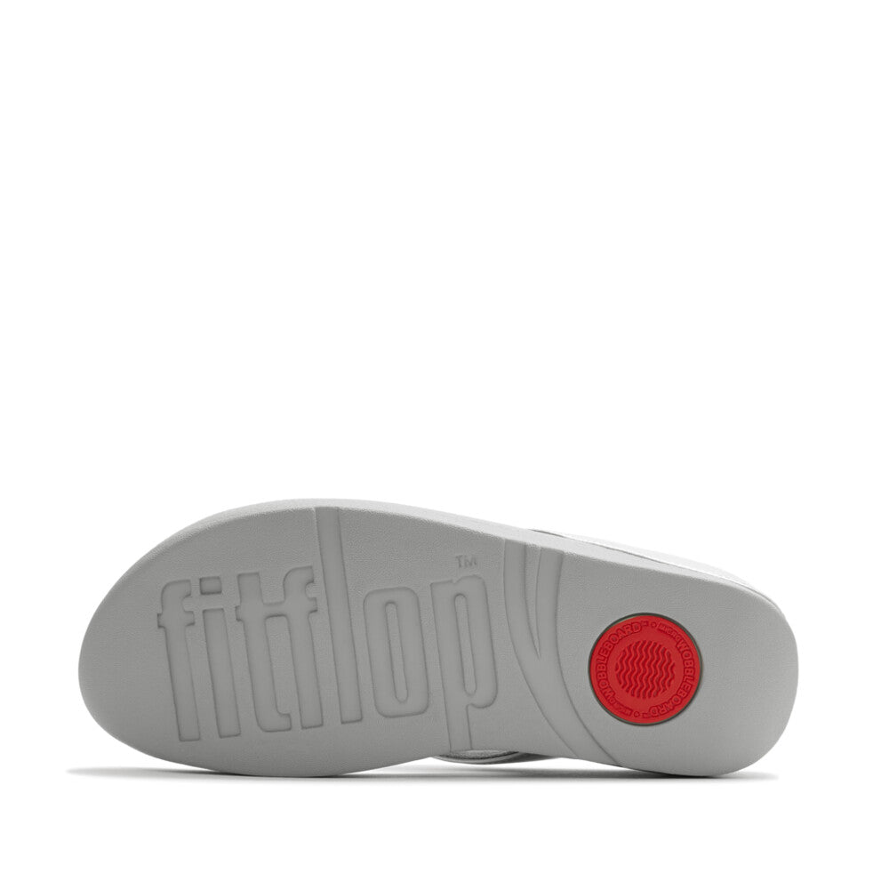 Fitflop Pearls and Crystal Silver Toe Post|A2N011