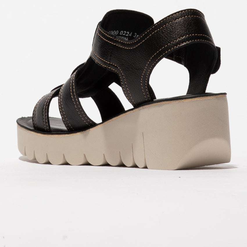 Fly YUD236B- Wedge Sandal.