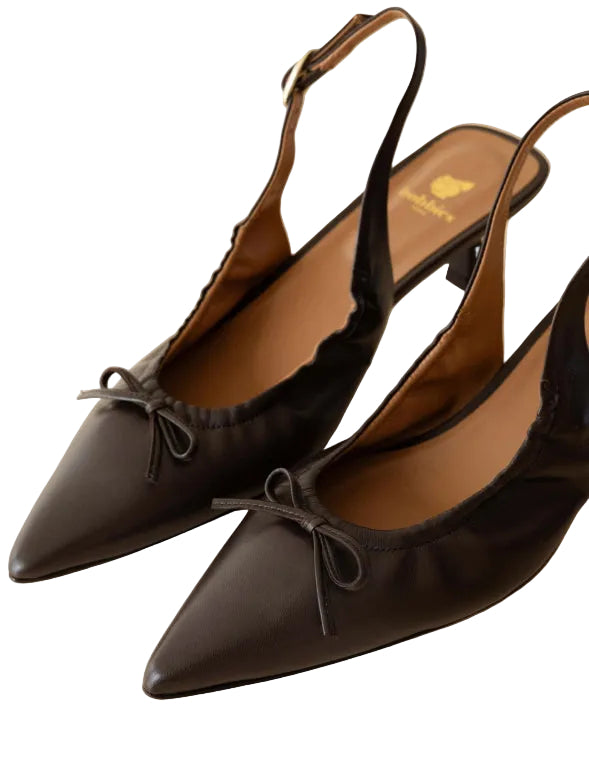 Bobbies Ristretto Brown Sling Back|GIG02