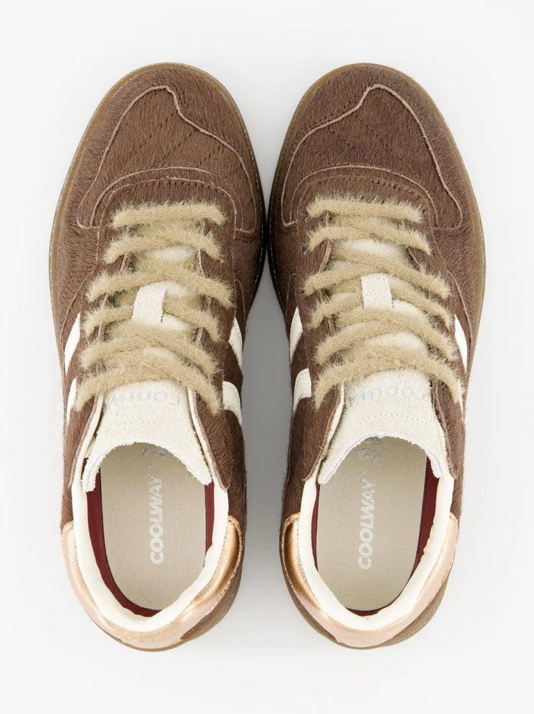 Coolway Dark Brown Trainer|7603298DBR
