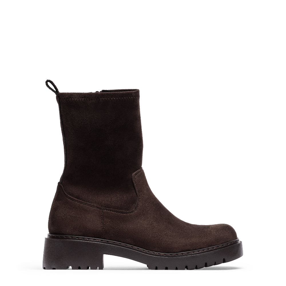 Unisa Dark Brown Ankle Boot|GUIDOBR
