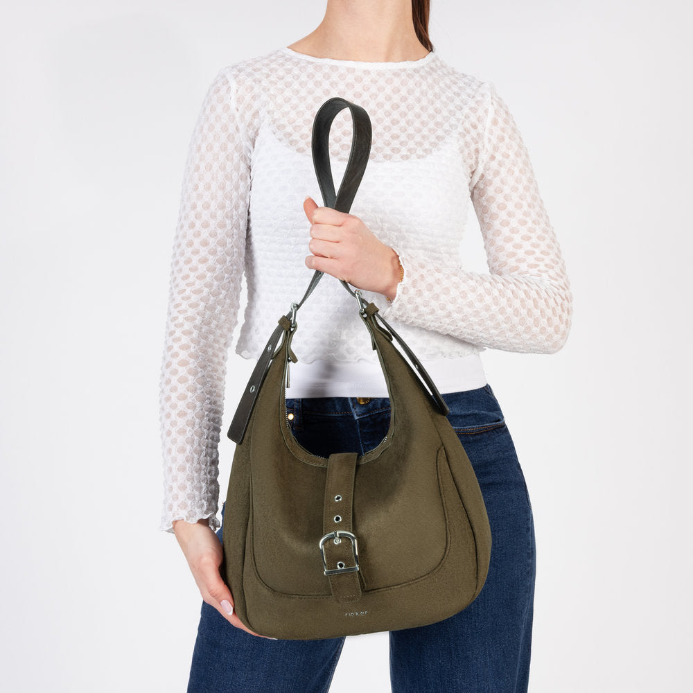 Rieker Green Shoulder Bag|H102454