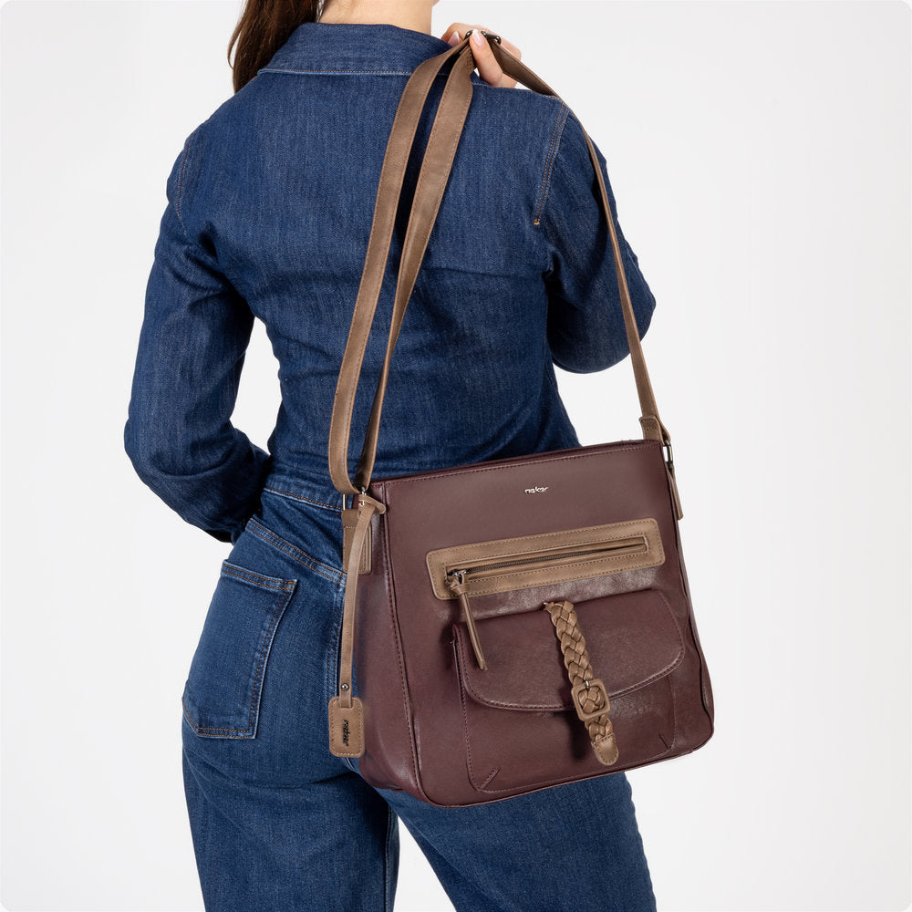 Rieker Burgundy Bag|H134035
