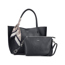 Load image into Gallery viewer, Rieker Black Shopper Bag|H139900B
