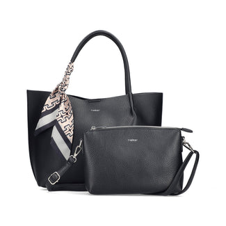 Rieker Black Shopper Bag|H139900B