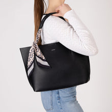Load image into Gallery viewer, Rieker Black Shopper Bag|H139900B
