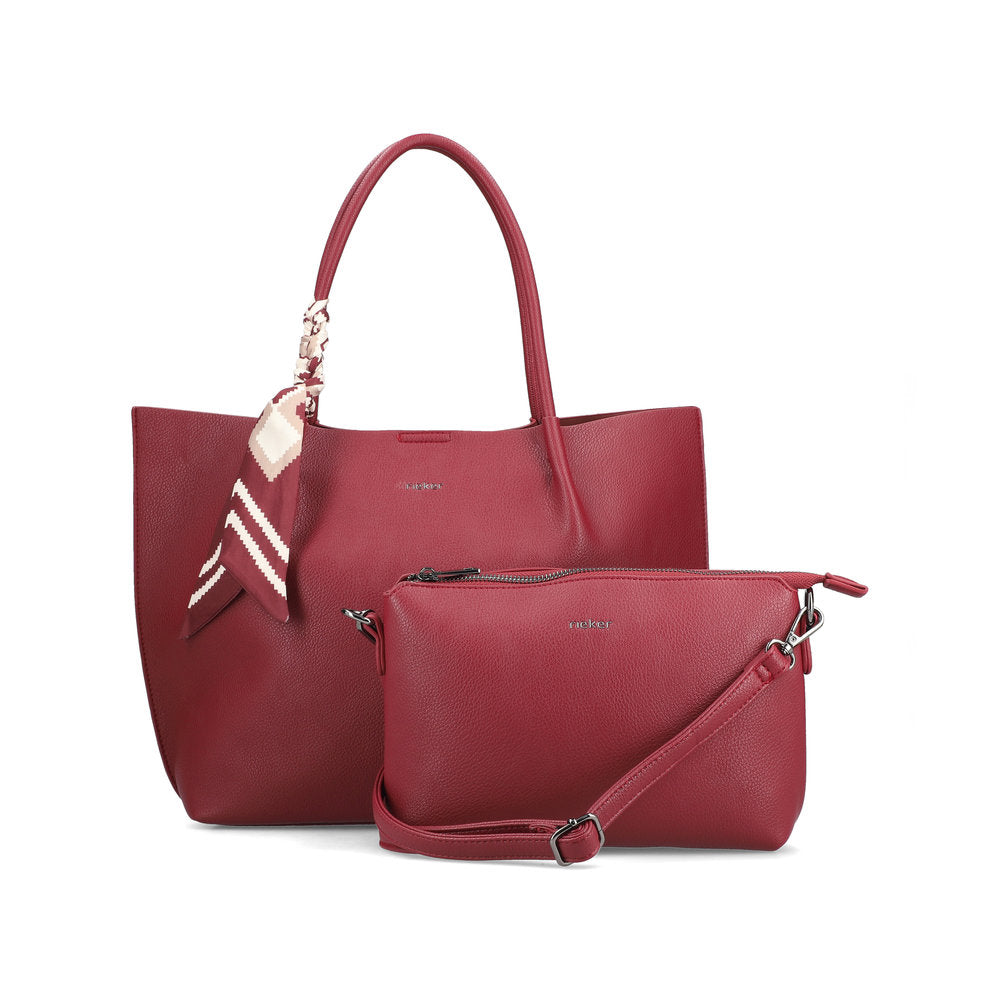 Rieker Burgundy Shopper Bag|H139935