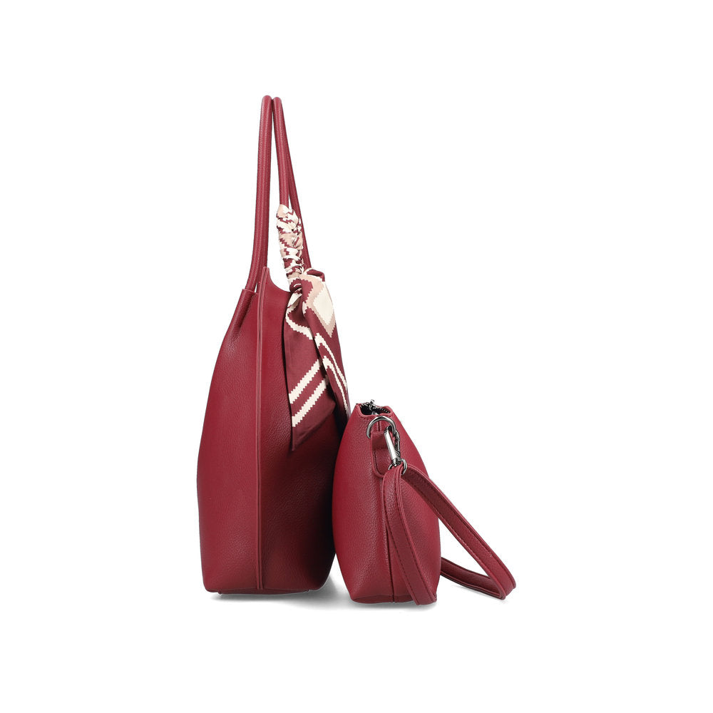 Rieker Burgundy Shopper Bag|H139935