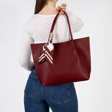 Load image into Gallery viewer, Rieker Burgundy Shopper Bag|H139935
