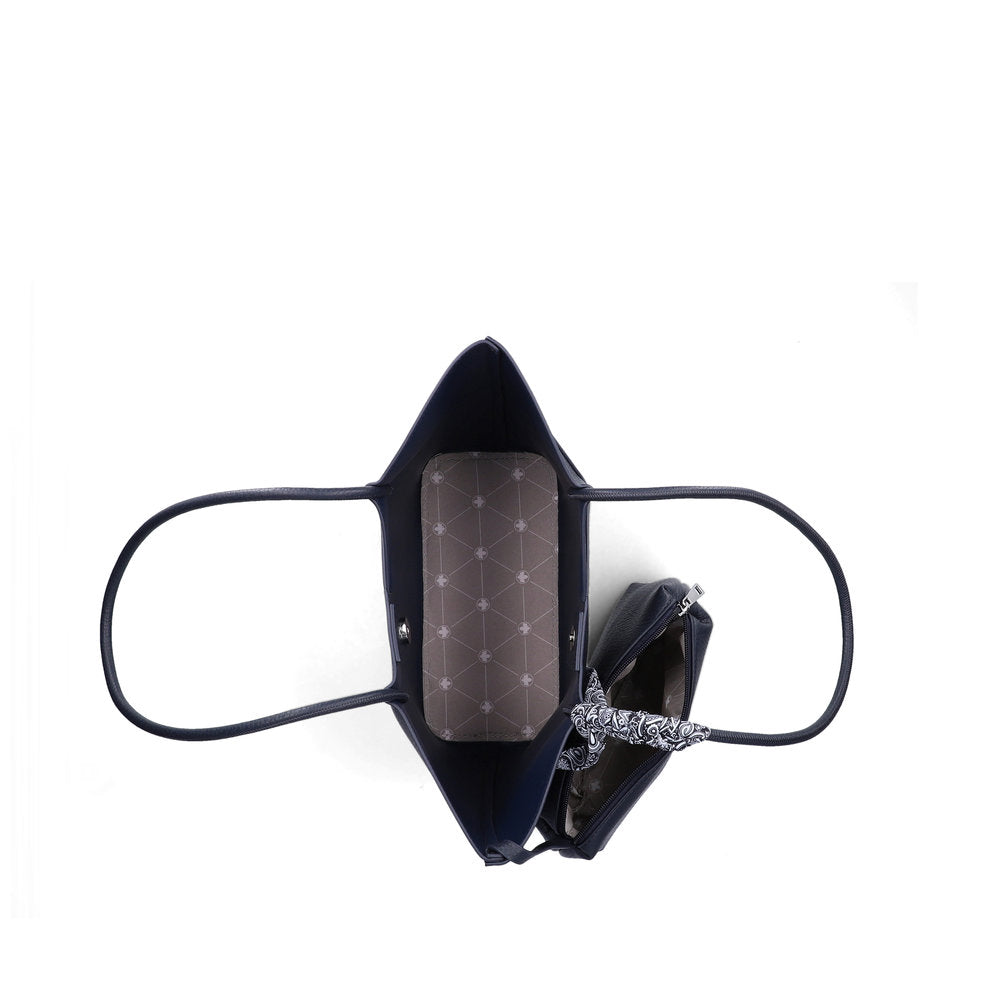 Rieker Navy Shopper Bag|H155915