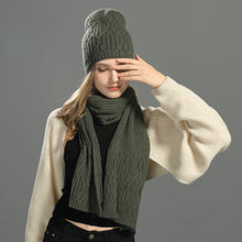 Load image into Gallery viewer, Karen Koo Matching Hat &amp; Scarf Set
