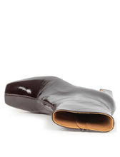 Load image into Gallery viewer, Bobbies Glossy Patent Burgundy Ankle Boot|HAZ01
