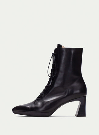 Hispanitas Black Hi Heel Ankle Boot|HI254379BK