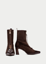 Load image into Gallery viewer, Hispanitas Dark Brown Ankle Boot|HI265085ES

