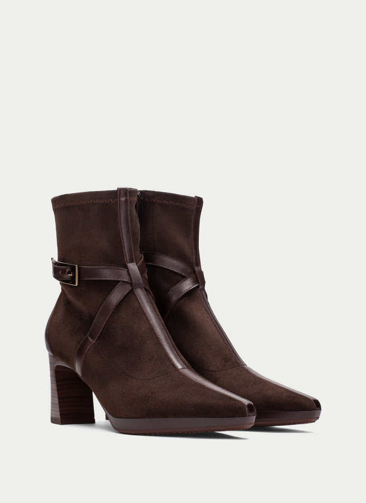 Hispanitas Dark Brown Ankle Boot|HI265087ES