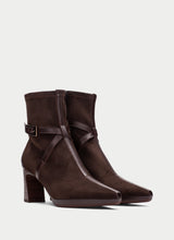 Load image into Gallery viewer, Hispanitas Dark Brown Ankle Boot|HI265087ES
