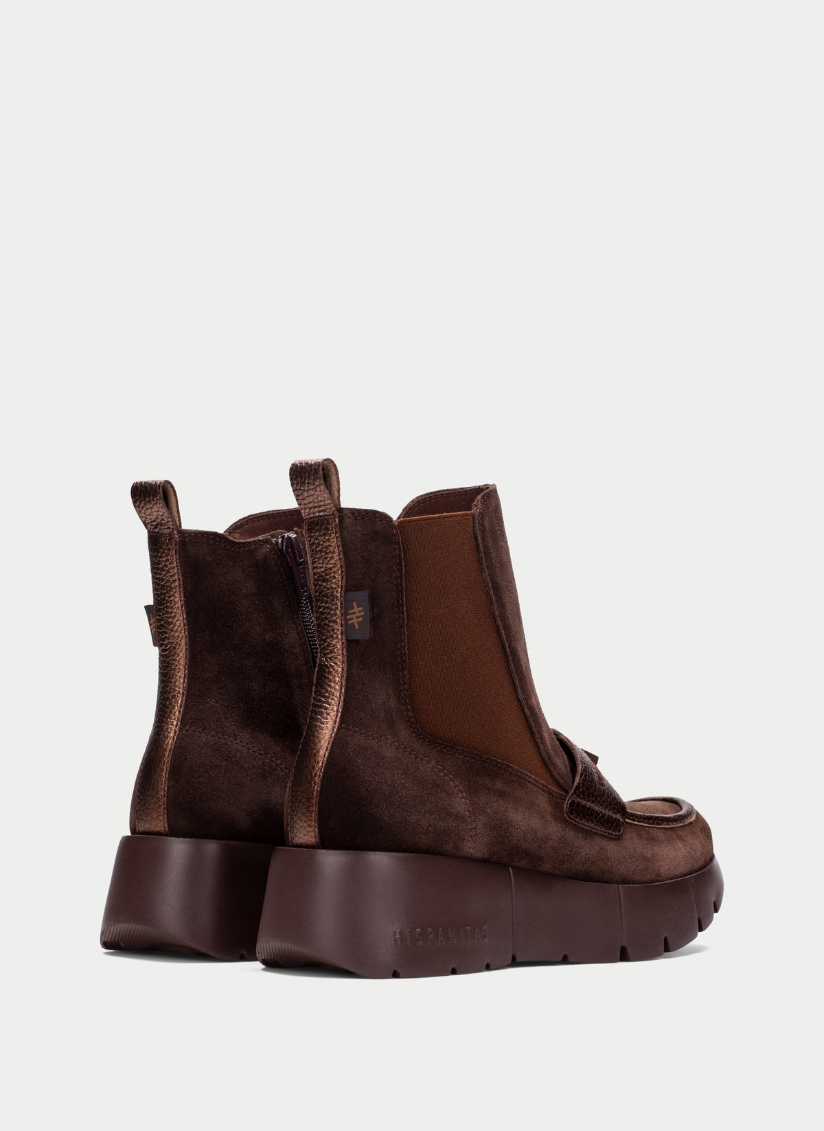 Hispanitas Dark Brown Ankle Boot|HI265153ES