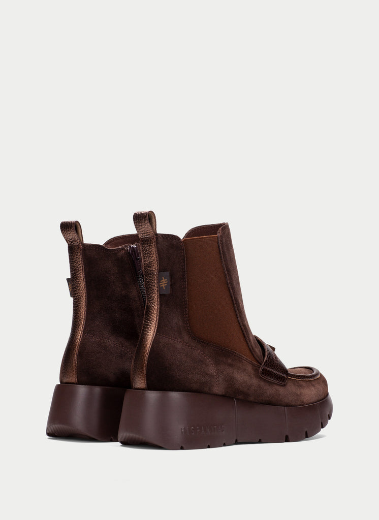 Hispanitas Dark Brown Ankle Boot|HI265153ES