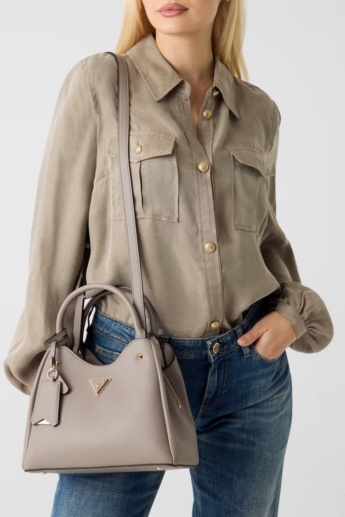 Guess Dark Taupe Carryall |HWBG69740T